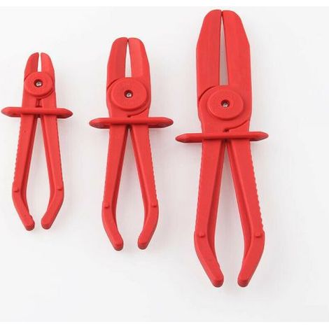 Set 3 pinze pinza fascette stringitubo flessibile blocca flusso carburante olio