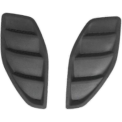 2 piezas de embellecedores para la salida del capó del coche Wrangler JK 10.º aniversario 2007-2017 SZRH AF (1/4)