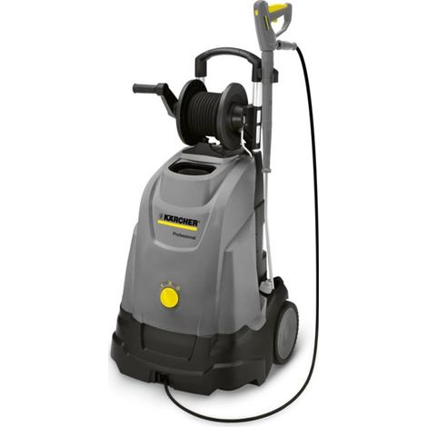 Kärcher – Nettoyeur haute pression thermique 150 bar – Débit 450 l/h – Brûleur fioul 80°C – Poignée EASY!Force – Enrouleur 15 m intégré