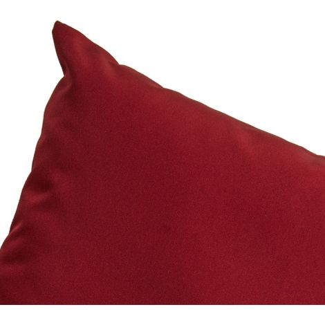 Set Copricuscini Divano, Sgabello Molde rosso rubino