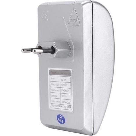 économiseur d'électricité Économiseur d'énergie d'énergie de boîte d'économie d'électricité 90V-250V pour la prise (1/2)
