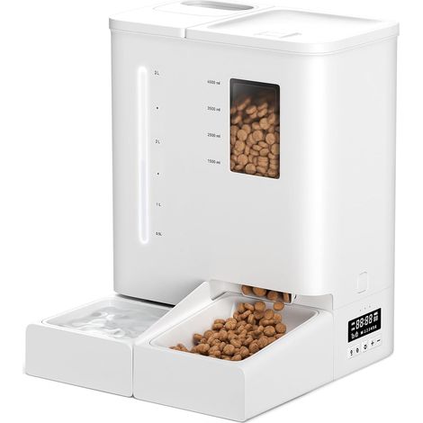 Automatic Cat Food Dispenser and Water 2-in-1, 9L (1/5)