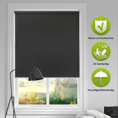 SWANEW Tende da sole di servizio 100 x 240 cm tende da sole Balcony Protezione solare. miglior tesa verticale UV. taglio del vento e schermo di privacy. realizzato in metallo e poliestere. antracite