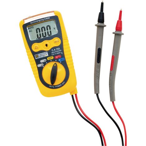 Chauvin Arnoux C.A 703 Hand-Multimeter digital CAT IV 600 V, CAT III 1000 V (1/4)