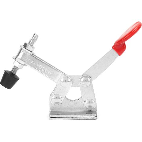 Lot de 4 pinces à genouillère à dégagement rapide de type vertical, capacité de maintien 35 kg (77 lbs) (1/5)