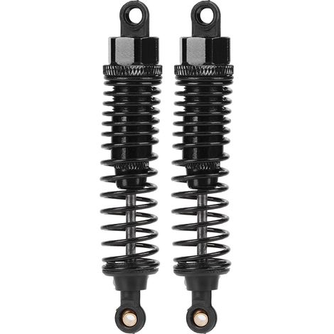 2 pièces Amortisseurs Métalliques pour Voiture RC 1:10, Pièces de Rechange Accessoires Noirs 85MM (1/5)