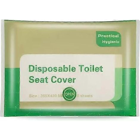 Tapis de siège de toilette jetable, imperméable et portable pour la sécurité en extérieur, en camping ou en voyage. (1/5)
