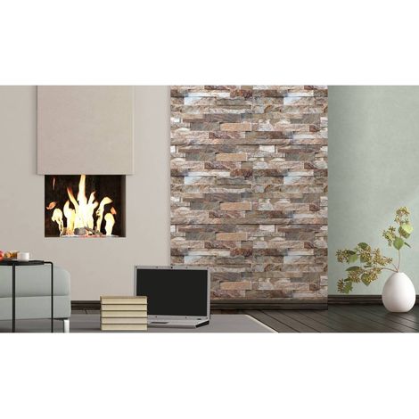 15PZ PANNELLO DECORATIVO CM 50X100 DISEGNO NATURALE STONE