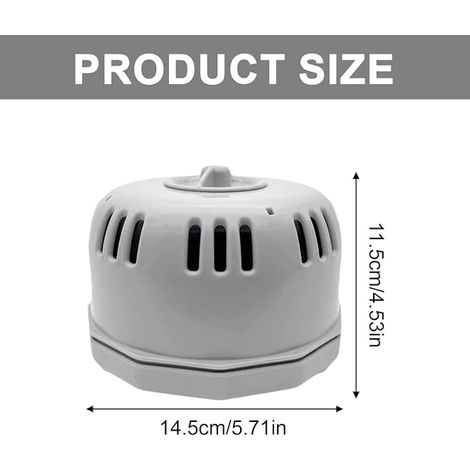 Boîtier de support de filtre double (1/4)