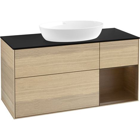 Villeroy & Boch GA72GNPC Armoire sous lavabo Finion GA7 (1/2)