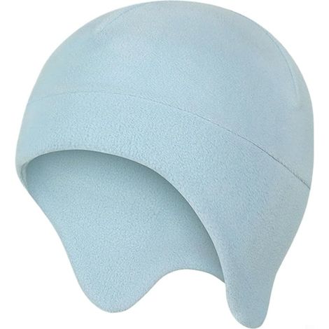 Gorro de forro polar deportivo para hombre y mujer, compatible con cascos de ciclismo, esquí y snowboard. (1/5)
