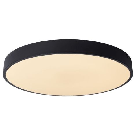 Plafoniera LED Lucide UNAR 50cm 36W nera dimmerabile