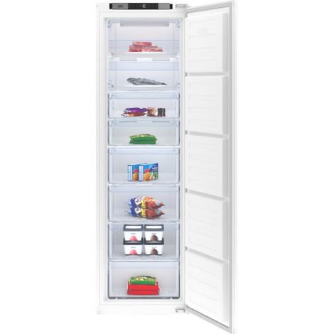 Beko – Congélateur intégré 220L – Classe énergétique E – Dégivrage automatique – 39dB – Dimensions H177.5 x L54 x P54.5 cm (1/6)