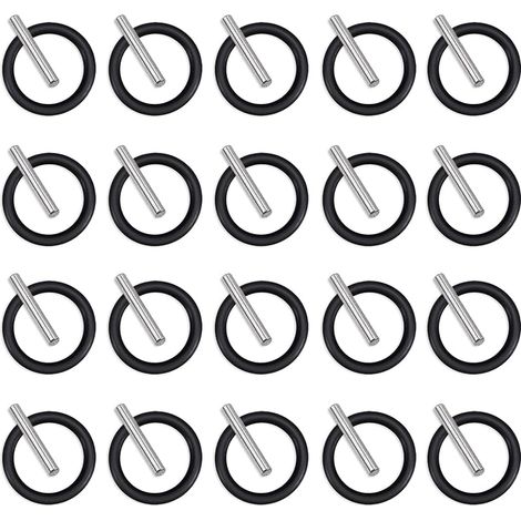 40 Pièces Joints Torique et Broches Bague d'impact Boulonneuse a Choc Accessoires Douilles à Chocs Accessoires pour Échafaudages 1/2'' Clé à Chocs Roulement à Aiguille