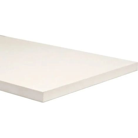 Étagère en mélaminé blanc 1000x600x18
