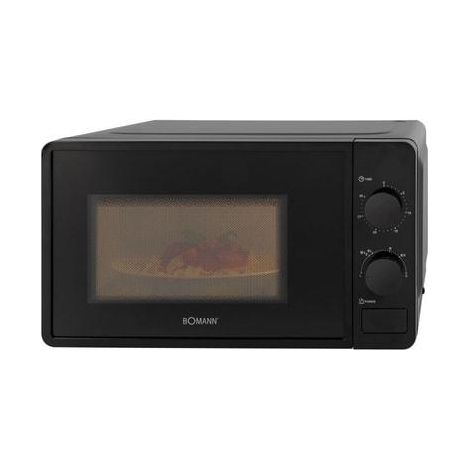 Bomann MW 6014 CB microondas negro 20 litros 700 vatios