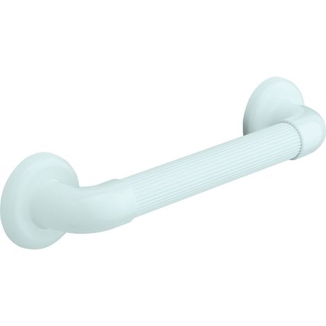 Haltegriff Menschen mit Behinderungen für den Bad aus Pvc weiss 30 cm ältere Menschen
