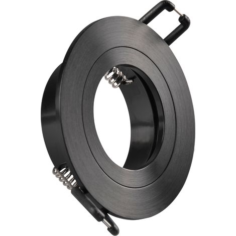 Faretto incasso tondo nero satinato GU10 Polux FEBE (1/5)