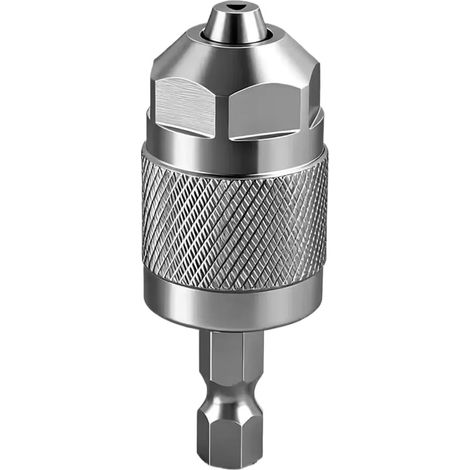 Bohrfutteradapter – Zubehör für schnellen Bohrerwechsel – Silber
