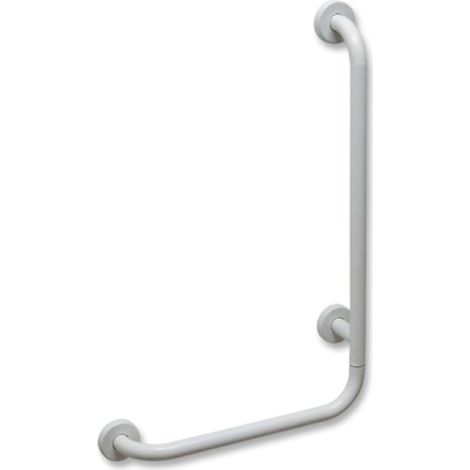 CORRIMANO ANGOLARE CON MONTANTE A DESTRA cm. 35 x 65 dx