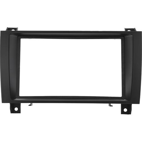 Façade de remplacement pour autoradio CD 2 DIN avec commandes centrales, panneau de tableau de bord, compatible MERCEDESBENZ SLK R171 2004-2011 (1/5)