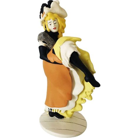 Figurine Toulouse-Lautrec Jane Avril La Mélinite (1/2)