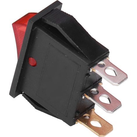 100 Stück 3-poliger ABS-Wippschalter Ein/Aus 2-Positionen 125/250V Set für Maschinen (1/5)