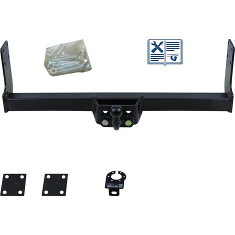 Attelage rotule standard AUTO-HAK + faisceau Trail-Tec universel 7 broches - MERCEDES-BENZ SPRINTER 3-t Camion plate-forme/Châssis (1/2)