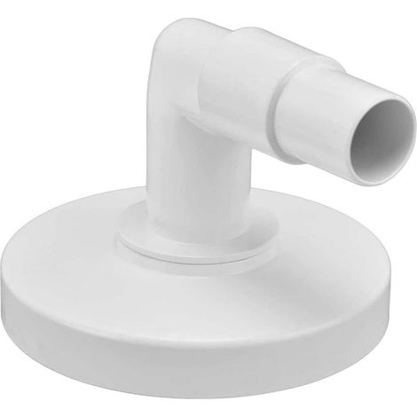 Adaptateur pour skimmer - 15,5 cm x 12 cm - Adaptateur coude à 90° - Pièce de rechange pour Hayward SP1096 (1/5)