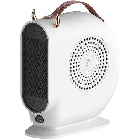 Chauffage d'appoint électrique portable 500 W à ventilation naturelle, chauffage rapide PTC, petit radiateur avec protection anti-basculement et anti-surchauffe (1/5)