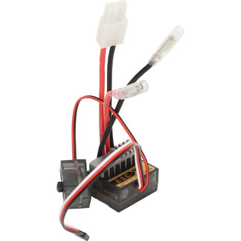 Contrôleur de vitesse électronique ESC 320A pour voiture télécommandée, compatible avec les batteries NiMH et lithium 2S. (1/5)