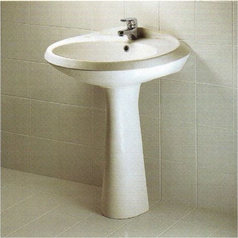Lavabo modello ellisse color visone da 68 cm ideal standard - ideal standard (1/2)