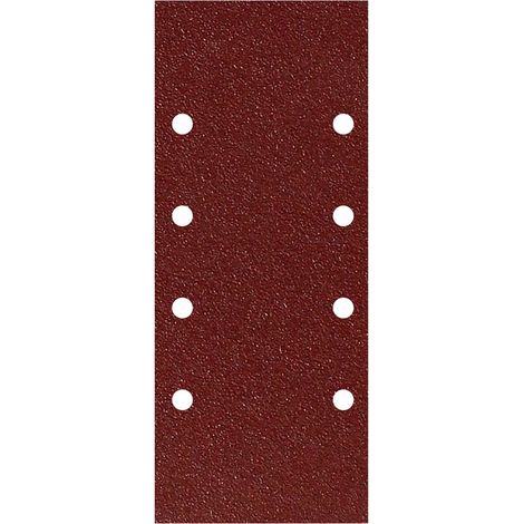 Papier de verre de remplacement 93x228 mm. avec 180 trous de grains (10 pièces)