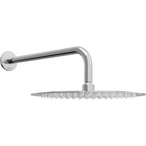 Mexen Slim soffione doccia 25 cm con braccio doccia, cromato - 79225211-00 (1/3)