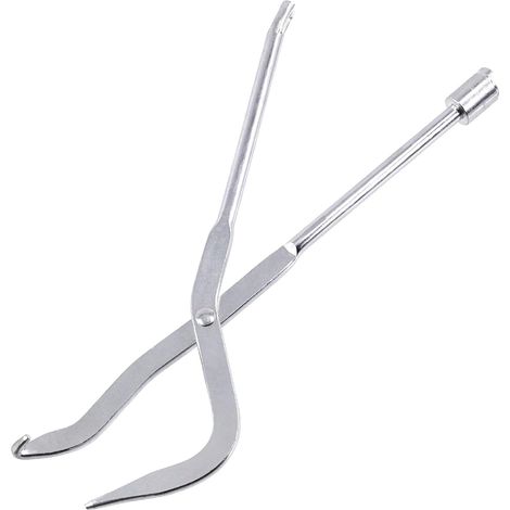 1pc 12 pouces frein pince à ressort, alliage d'aluminium double tête pince à ressort de frein à tambour en acier plaqué ressort de rappel montage et démontage du système de freinage automobile (1/5)
