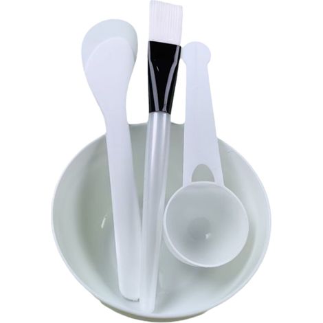 Bol Melangeur - Silicone Alimentaire - Compatible Micro-ondes Et Lave-vaisselle - Pour Masques Faciaux - Lot De 3