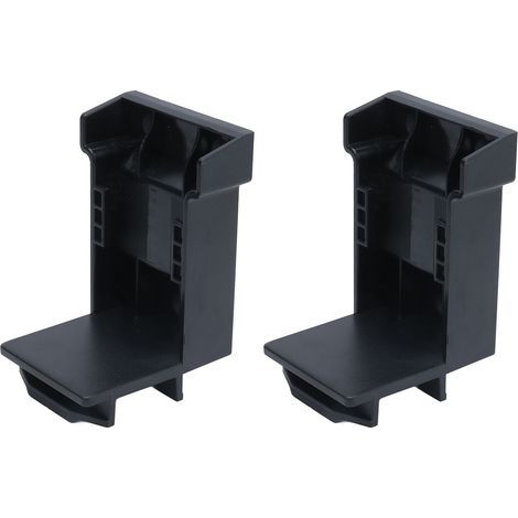 Support de piles au Lithium 2 pièces, support mural pour outils électriques ABS pour batterie Milwaukee M18 18V (1/5)