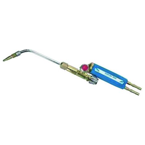 Chalumeau soudeur à flamme bi-gaz 400C – Antiretours pareflamme intégrés – Débit 400 L/h pour oxygène et acétylène – Saf-Fro