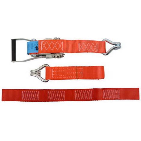 SANGLE a CLIQUET 60CM ROUGEORANGE
