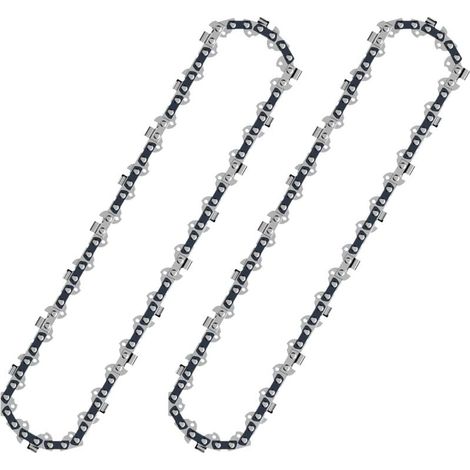 Set di 2 mini catene per motosega da 8 pollici per motosega elettrica portatile senza fili da 8 pollici (1/4)