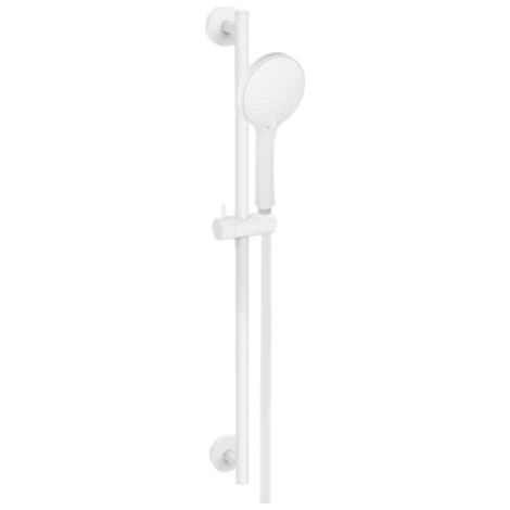 Saliscendi completo LIFE GINEVRA bianco opaco Paffoni ZSAL146BO  Ottone - Bianco Opaco