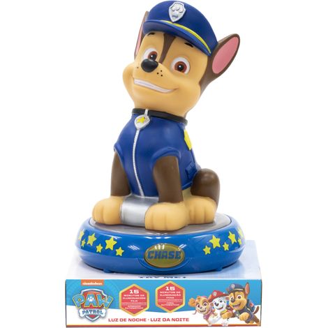 Veilleuse LED pour enfants Euroswan Paw Patrol Chase - Éclairage pour chambre d'enfant (1/3)