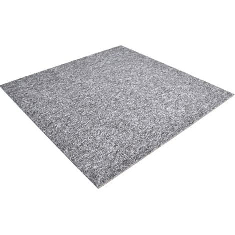Dalle moquette bouclée - Gris - Paquet de 5 m² (1/5)