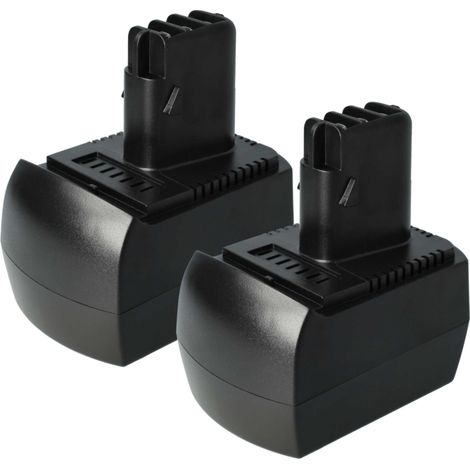 Vhbw – Batterie 2x 1500 mAh NiMH 12V pour Metabo BZ 12 SP, SSP 12, BSZ 12 – Autonomie prolongée – Compatible avec outils électriques - BS 12 SP