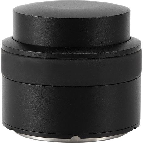 51-mm-Kaffeetamper aus Edelstahl – Schwarzer Nivellierer und Dosierer für die Kaffeezubereitung (1/5)