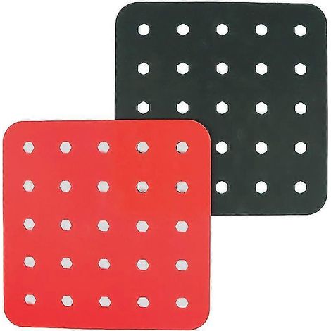 2 Stück 7,5 Zoll wiederverwendbare Liner-Matte Antihaft-Dampfmatte Kochen Küchenwerkzeug Gebäck-Backmatte (1/5)