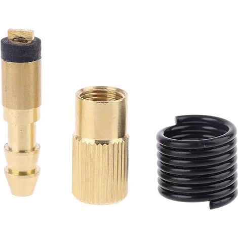 Buse d'adaptateur à torsion pour pistolet de soufflage, pompe standard et compresseur d'air, avec connecteur ardillon (1/5)
