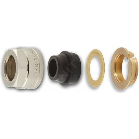 Novaservis Matériel de plomberie - Raccord à collier pour le raccordement de tuyaux en cuivre RA403 (1/2)