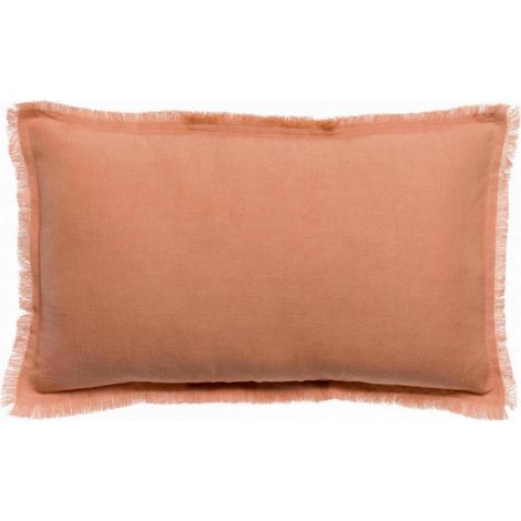 Coussin Décoratif Uni Rectangulaire pour Salon et Chambre Coloris Épice Dimensions 30 x 50 cm - PANGIVO