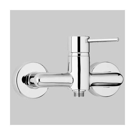 Miscelatore Doccia Esterno 'New Disco' Cromo